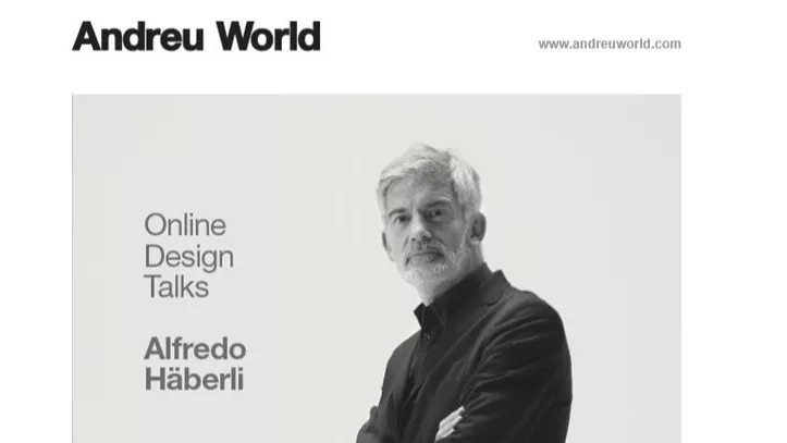ANDREU WORLD - DESIGN TALKS - ALFREDO HABERLI Irodabútor, 